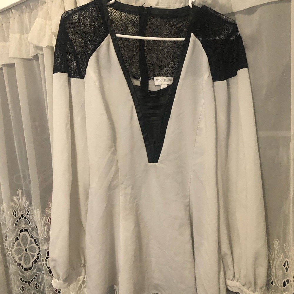 Corset lace blouse